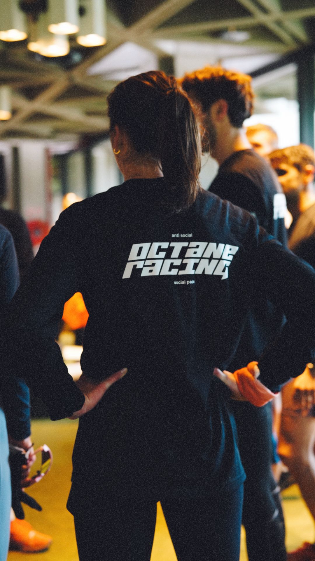 RACE READY TEE – BLACK